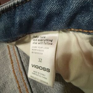 Vigoss Blue Denim Jeans with White Tag